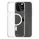 Etui z MagSafe do iPhone 15 Pro Max, HardCase D3O, Przezroczysty, Transparent, PanzerGlass