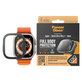 Szkło hartowane Full Body D3O do Apple Watch Ultra/Ultra 2, Czarne, PanzerGlass