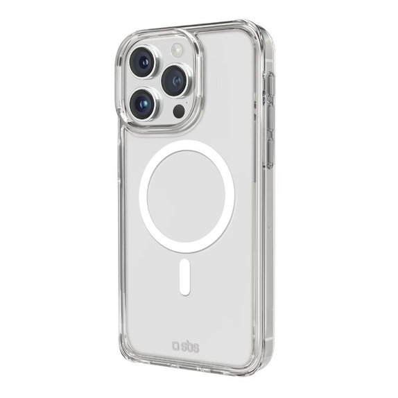 Etui z MagSafe do iPhone 15 Pro, Przezroczysty, Transparent, SBS