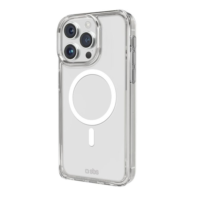 Etui z MagSafe do iPhone 15 Pro, Przezroczysty, Transparent, SBS