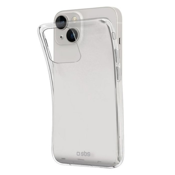 Etui do iPhone 15, Skinny, Przezroczysty, Transparent, SBS