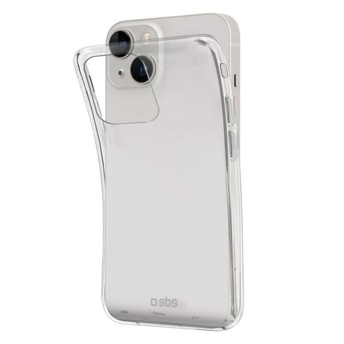 Etui do iPhone 15, Skinny, Przezroczysty, Transparent, SBS