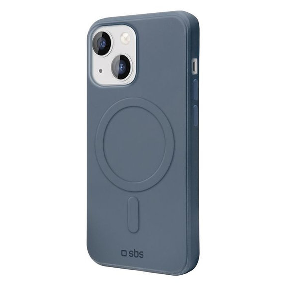 Etui z MagSafe do iPhone 15, Instinct, Niebieski, Blue, SBS