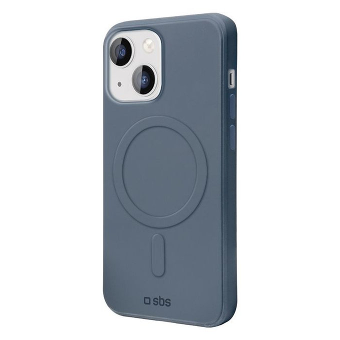 Etui z MagSafe do iPhone 15, Instinct, Niebieski, Blue, SBS