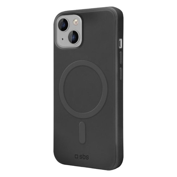 Etui z MagSafe do iPhone 15 Plus, Instinct, Czarny, Black, SBS
