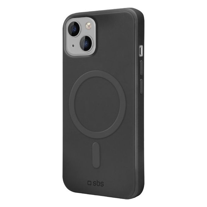 Etui z MagSafe do iPhone 15 Plus, Instinct, Czarny, Black, SBS