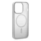 Etui z MagSafe do iPhone 15 Pro, Gradient, Srebrny, Silver, PURO