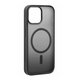 Etui z MagSafe do iPhone 15, Gradient, Czarny, Black, PURO