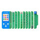 Programator JC V1SE 10w1, iPhone 7 - 14 Pro Max