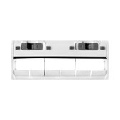 Pokrywa szczotki głównej do Ecovacs Deebot N-series, T-series, X1-series, Ozmo-series, Biały, White