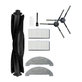 Zestaw standardowy do Xiaomi Viomi S9, Lydsto R1, Proscenic M7 Pro, M8 Pro, Czarny, Black