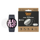 Szkło hartowane Flat Glass AB do Samsung Galaxy Watch6 40 mm, Przezroczyste, PanzerGlass
