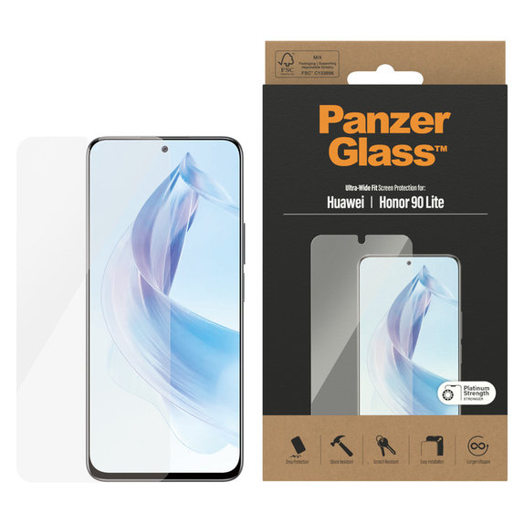 Szkło hartowane UWF do Honor 90 Lite, Przezroczyste, PanzerGlass
