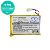 Bateria do Garmin Approach G10, S20, Forerunner 220, 225, 235, 630, 645, 735XT, 745, GRM0371754, 361-00072-00/10, 361-00086-00/10/11, 180mAh, HQ