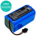 Bateria do Ecovacs Deebot N79, N79S, Eufy RoboVac-seria, Proscenic 850-seria, BFG-WSQ, ICR18650-26J-4S1P, UR18650ZY-4S1P-AAM, Li-Ion, 14,4V 2600mAh, HQ