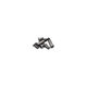 Zestaw srub dolnej obudowy do MacBook Pro 16" A2141, 2019, Srebrny, Silver