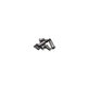 Zestaw srub dolnej obudowy do MacBook Pro 16" A2141, 2019, Srebrny, Silver