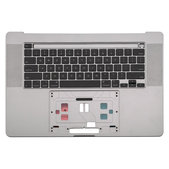 Górna ramka klawiatury z klawiaturą UK do MacBook Pro 16" A2141 (2019), Space Gray