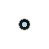 Szklo obiektywu tylnej kamery z oslona, ramka do iPhone 15, 15 Plus, Zólty, Yellow