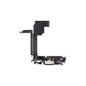 Złącze ładowania z taśmą flex do iPhone 15 Pro Max, Blue Titanium