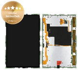 Wyświetlacz do Samsung Tab S8 Ultra X900, X906B, Ekran dotykowy bez ramki, GH82-27840A, Grafitowy, Graphite, Genuine Service Pack