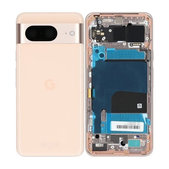 Tylna pokrywa baterii do Google Pixel 8, GKWS6, G9BQD, G949-00565-01, Różowy, Rose, Genuine Service Pack