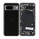 Tylna pokrywa baterii do Google Pixel 8, GKWS6, G9BQD, G949-00563-01, Obsidian, Genuine Service Pack