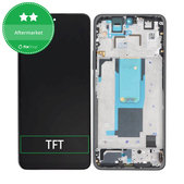 Wyświetlacz do Xiaomi Redmi Note 11 Pro+ 5G 21091116UG, Ekran dotykowy z ramką, Mysterious Black, TFT