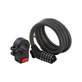 Zamek kablowy szyfrowy do Segway Kickscooter P100SE, Ninebot ES1, ES2, ES4, E22, E25