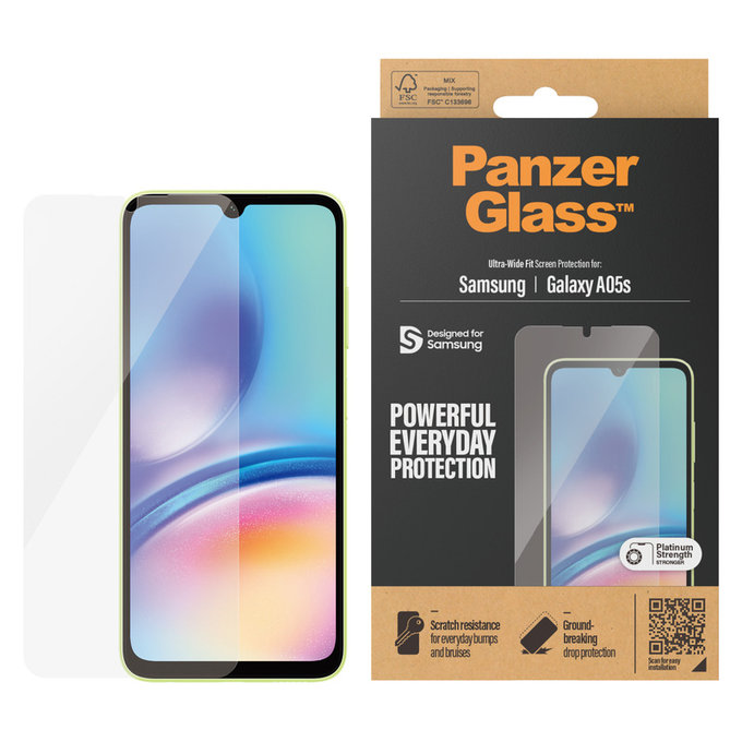 Szkło hartowane UWF do Samsung Galaxy A05s, Przezroczyste, PanzerGlass