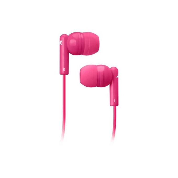 Słuchawki Stereo Tune, Jack 3.5mm, różowy, pink, Music Hero
