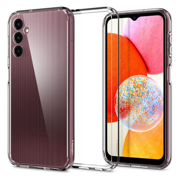 Etui do Samsung A14 5G, Liquid Air, Crystal Clear, Spigen