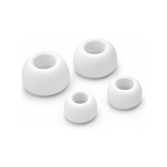 Końcówki do AirPods Pro - Zestaw 2szt (L, S) | biały | white | FixPremium