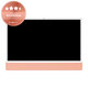 Wyswietlacz LCD do iMac 24" M1 A2438 | A2439 (2021) | Pomaranczowy | Orange | Retina 5K | Refurbished