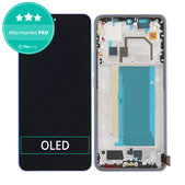 Wyświetlacz OLED do Xiaomi 13T, 13T Pro, Ekran dotykowy z ramką, Alpine Blue