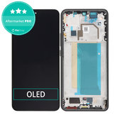 Wyświetlacz OLED do Xiaomi 13T, 13T Pro, Ekran dotykowy z ramką, Czarny, Black