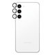 Ochraniacz soczewki tylnego aparatu Hoops do Samsung S23 FE, czarny, black, PanzerGlass