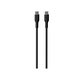 Kabel USB-C / USB-C, 60W, Soft, 1,5 m, czarny, black, PURO