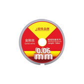 Zloty drut - drut do separacji wyswietlaczy LCD (0.06mm x 100m)