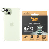 Osłona obiektywu aparatu Hoops do iPhone 15/15 Plus, Zielone, PanzerGlass