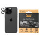 Osłona obiektywu aparatu Hoops do iPhone 15 Pro/15 Pro Max, Black Titanium, PanzerGlass