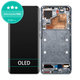Wyświetlacz OLED do Xiaomi Mi 11 M2011K2G, Ekran dotykowy z ramką, Midnight Gray
