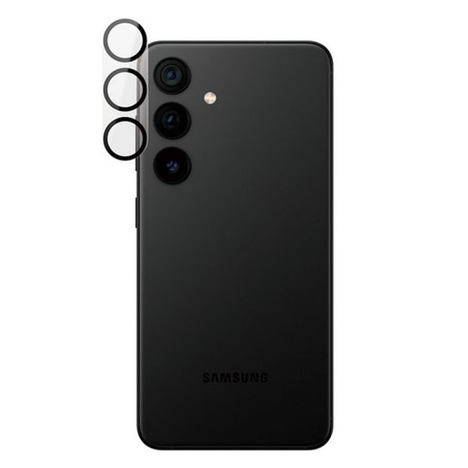 Ochraniacz soczewki tylnego aparatu PicturePerfect do Samsung S23, 23+, 24, czarny, black, PanzerGlass