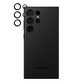 Ochraniacz soczewki tylnego aparatu Hoops do Samsung S24 Ultra, czarny, black, PanzerGlass