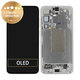 Wyświetlacz do Samsung S24+, Ekran dotykowy z ramką, GH82-33410B, S926B, Marble Grey, Genuine Service Pack
