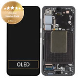 Wyświetlacz do Samsung S24, Ekran dotykowy z ramką, GH82-33287A, S921B, Onyx Black, Genuine Service Pack