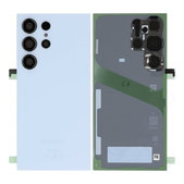 Tylna pokrywa baterii do Samsung S24 Ultra S928B, GH82-33349F, Titanium Blue, Genuine Service Pack