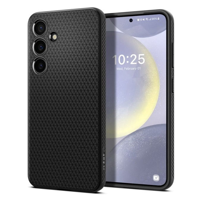 Etui do Samsung S24+, Liquid Air, Matte Black, Spigen