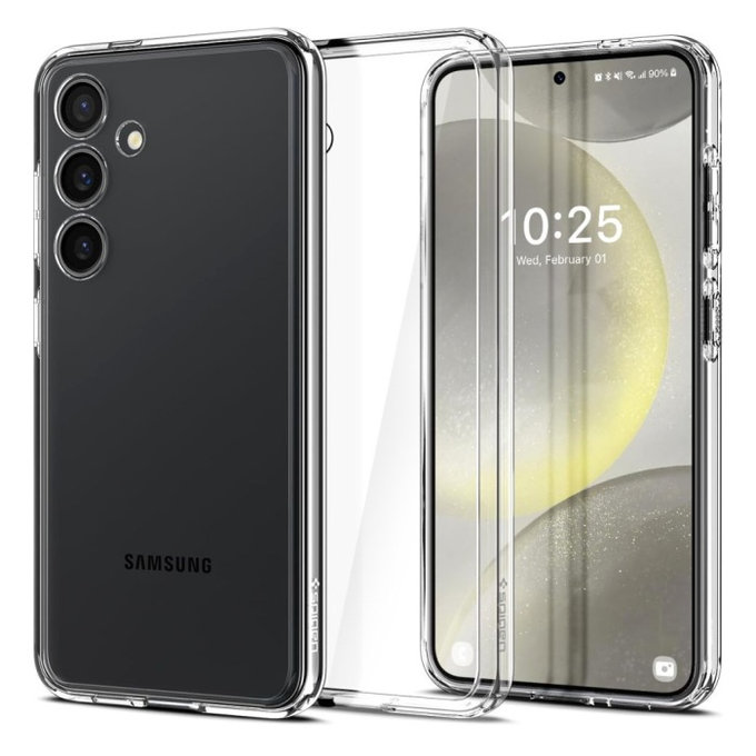 Etui do Samsung S24, Ultra Hybrid, Przezroczysty, Transparent, Spigen