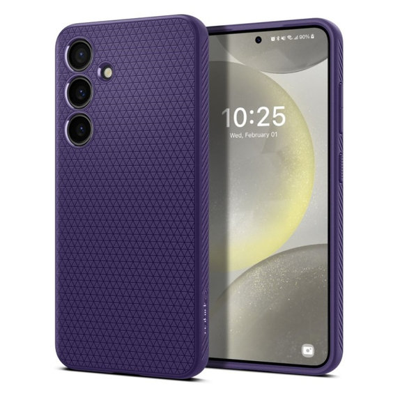 Etui do Samsung S24, Liquid Air, Deep Purple, Spigen